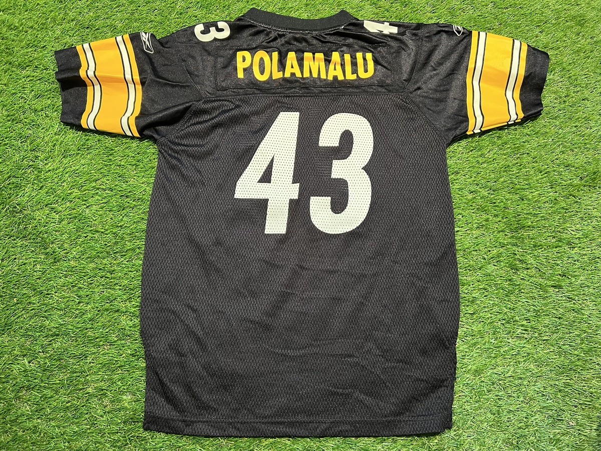 Reebok Troy Polamalu Pittsburgh Steelers SUPERBOWL 40 Patch