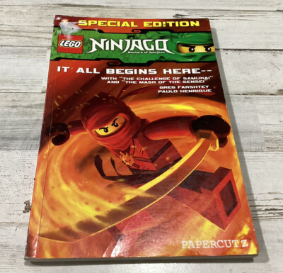 Lego Ninjago Novel Special Edition 2012 Masters of Spinjitsu #1 by