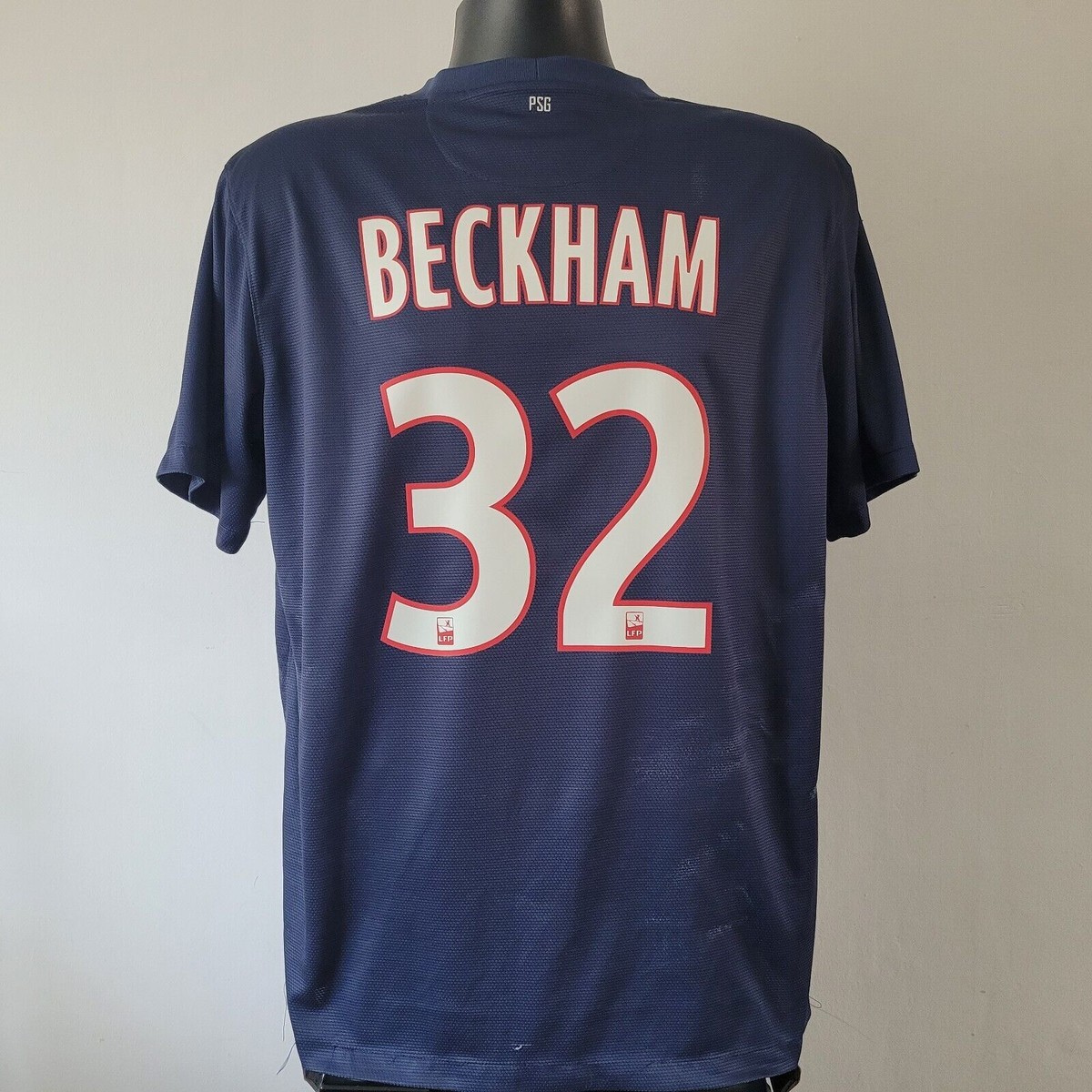 BECKHAM 32 PSG Shirt - XL - 2012/2013 - Paris St Germain | eBay UK