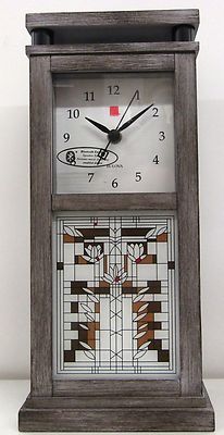 BULOVA FRANK LLOYD WRIGHT MANTLE CLOCK 