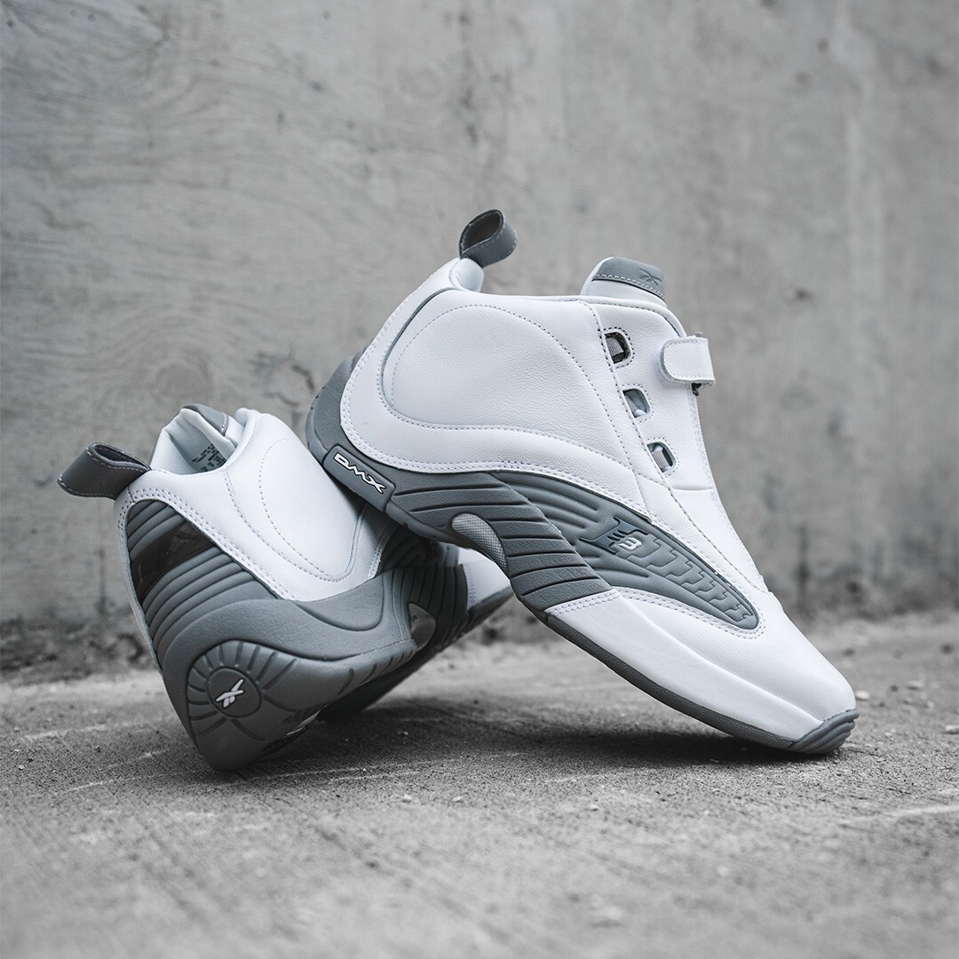 Reebok Answer IV Allen Iverson Grey White 54 Points Playoffs