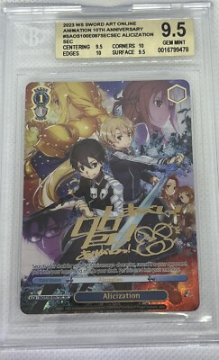 2023 Weiss Schwarz Alicization SEC SAO/S100-E097SEC 10th