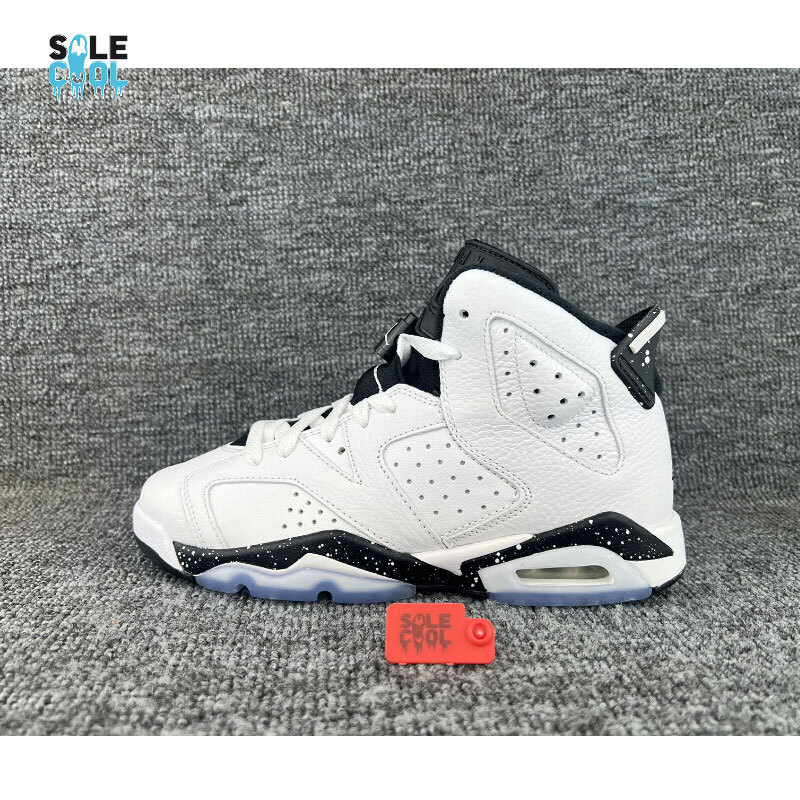 Air Jordan 6 VI AJ6 Retro 'Reverse Oreo' Sneakers GS/ WOMENS Shoes