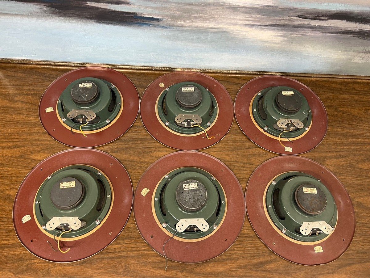 Altec 409-8D Speakers 2 full range driver PAIR, Working (PRICE FOR