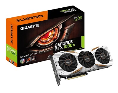 GIGABYTE NVIDIA GeForce GTX 1080 Ti 11GB GDDR5X Graphics Card (GV