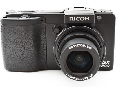 Ricoh GX200 12.1MP Compact Digital Camera Black | eBay