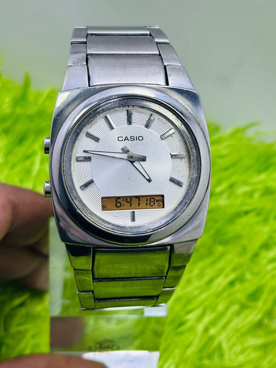 Casio SportsTimer Casio 1301 MTF-111 Ana-Digi Alarm Chronograph