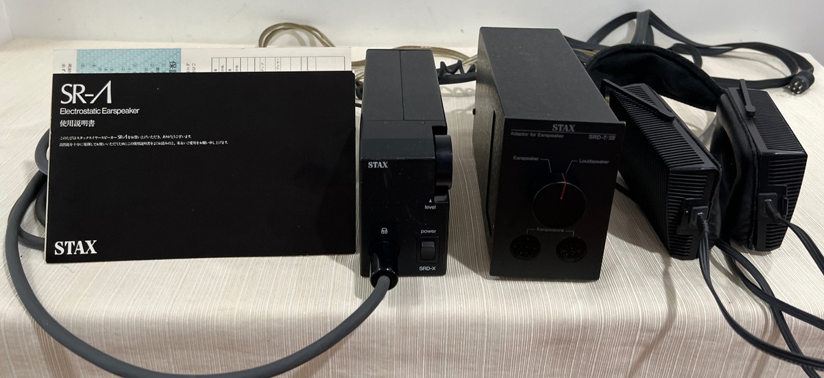 STAX SR-Λ Pro & SRD-X Plus STAX SRD-7/SB SET Headphones | eBay