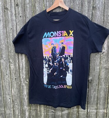 Monsta X Official “No Limit The Dreaming” U.S. Tour 2022 T Shirt