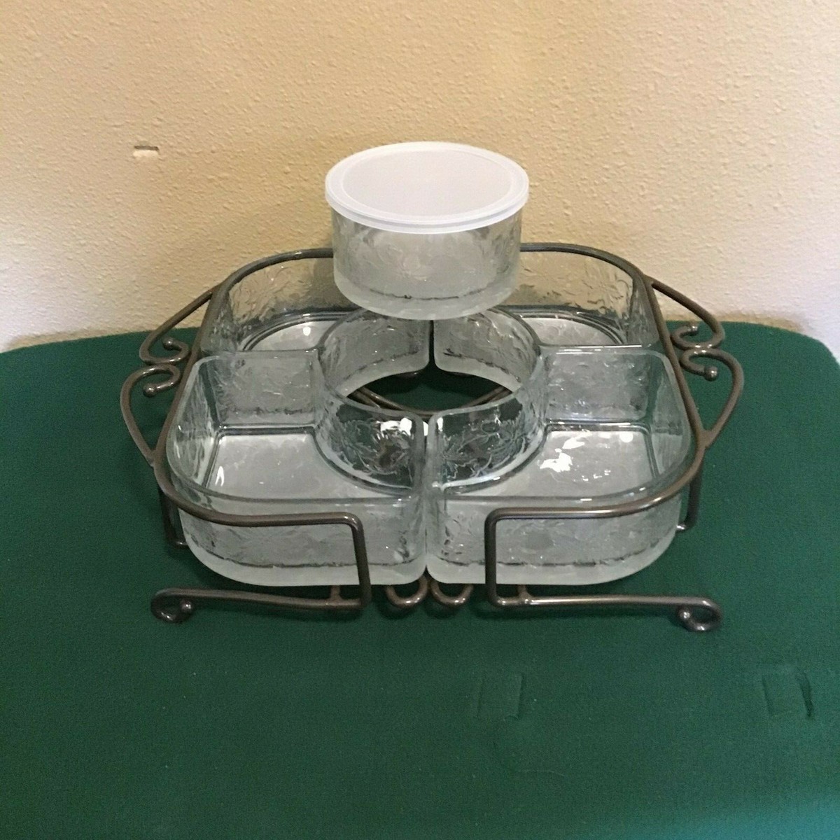 NEW Princess House Meridian & Fantasia Chip 'N Dip Set 593 | eBay