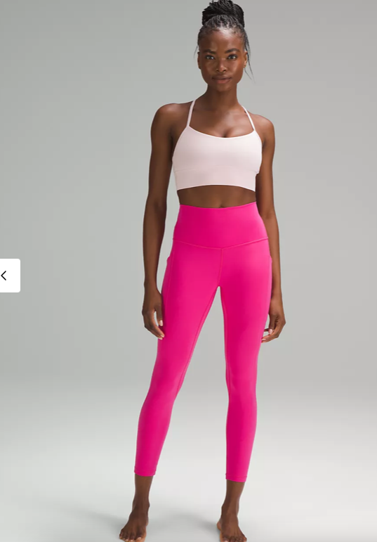 Lululemon Align High Rise Pant 25” Inseam Yoga Double Lined Sonic