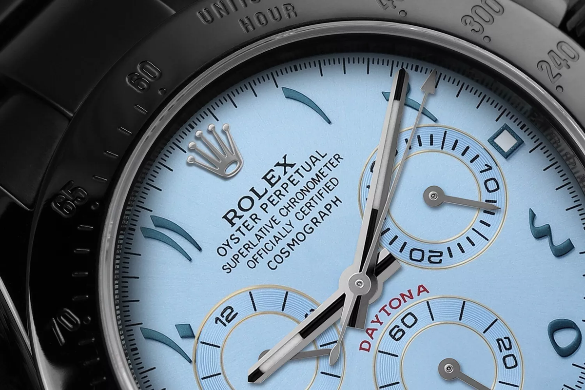 Rolex Oyster Perpetual Cosmograph Daytona Black PVD Coated Watch