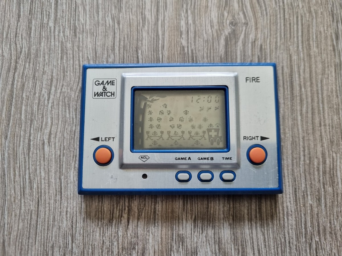 Nintendo Game & Watch Game - FIRE - 00424827 *** INCLUDES 2 NEW