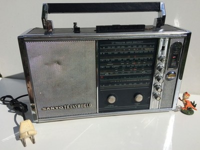 1966 Sanyo Transworld 17H-815 Radio 📻 Broadcast Receiver | eBay