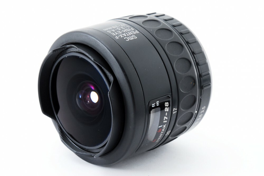 Pentax-F Fish-Eye SMC 17-28mm F/3.5-4.5 Lens [Exc+++] From Japan