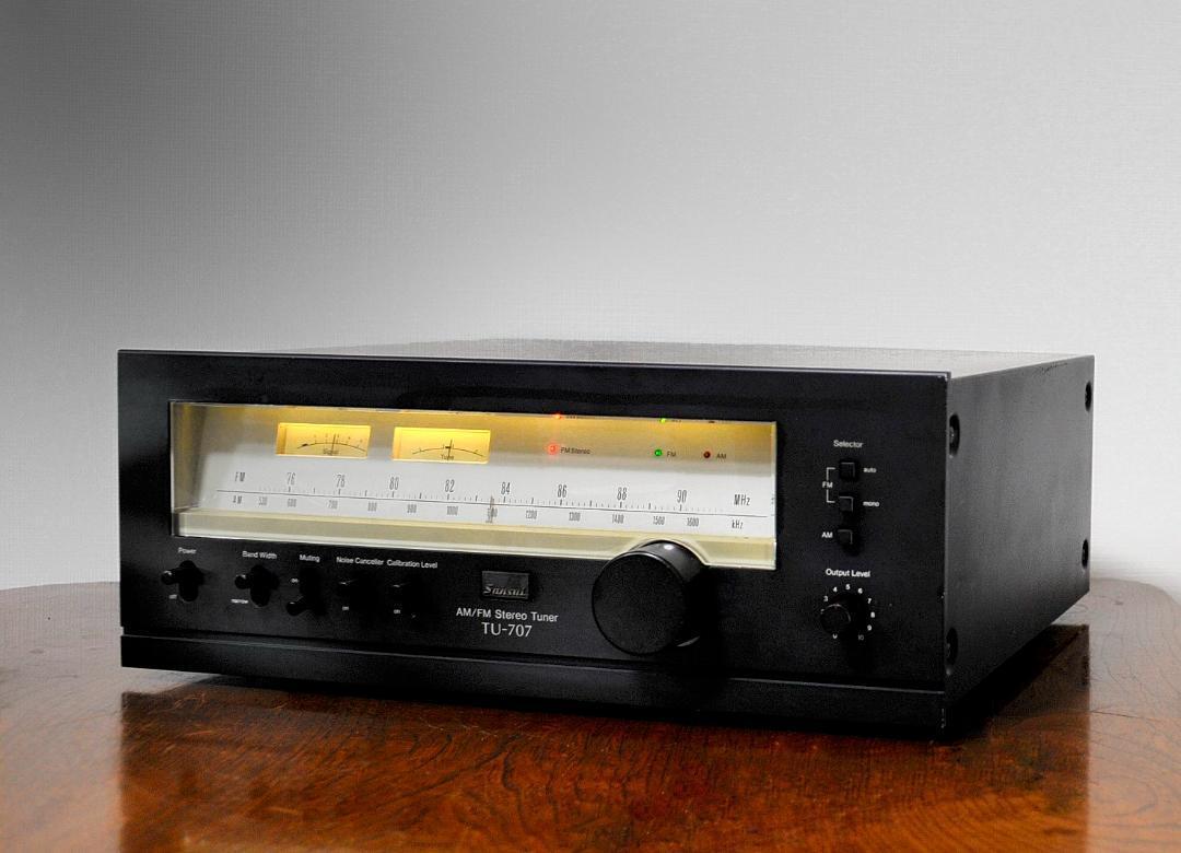 SANSUI TU-707 FM/AM tuner 70's vintage tuner 1977 | eBay