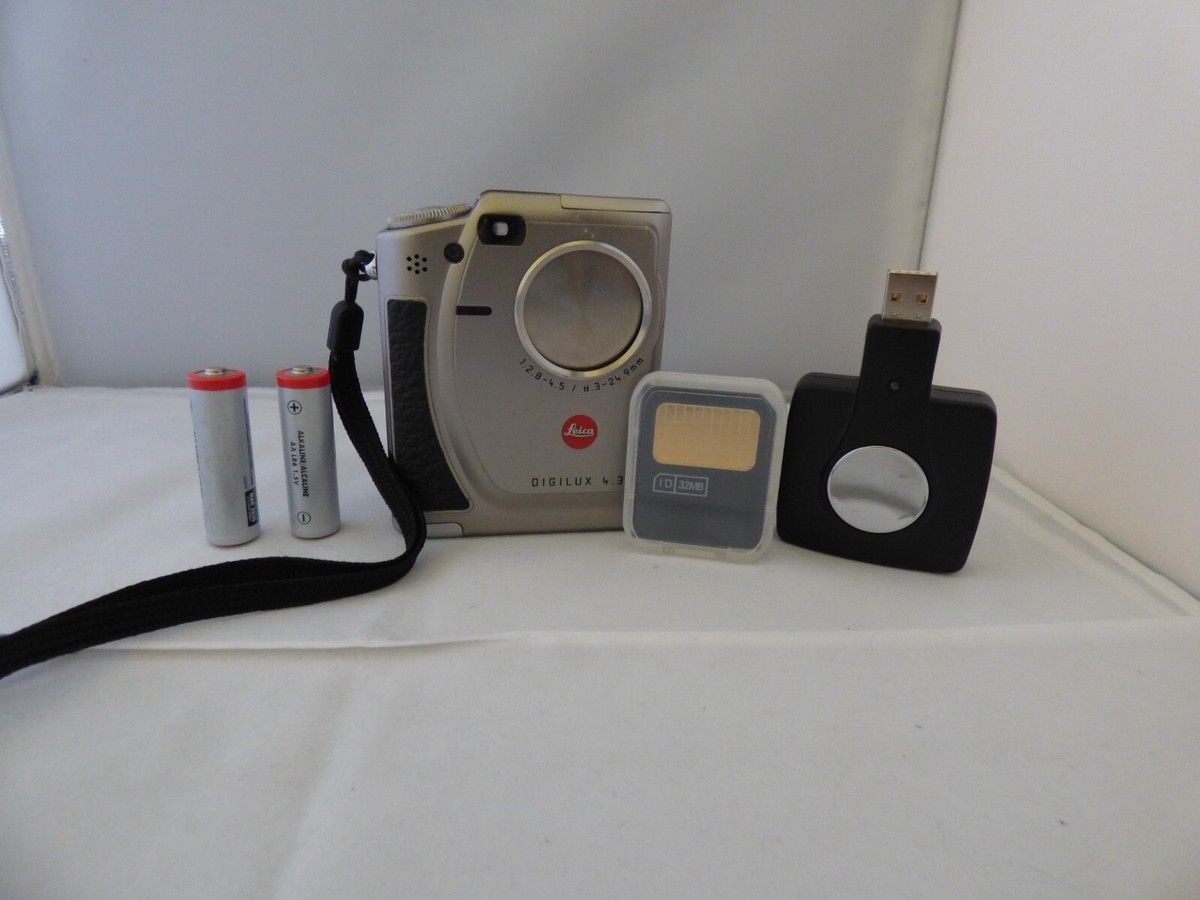 LEICA DIGILUX 4.3. Looks and works great. Memory card and card