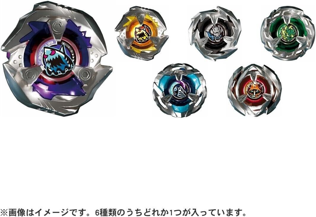 TAKARA TOMY BEYBLADE X BEYBLADE X BX-14 VOL.1 RANDOM (6 FOR 1