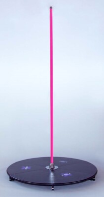 XPole X-STAGE Lite 45mm Spinning Static Dance Exercise X Pole