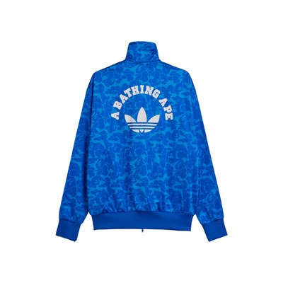 Adidas Originals x Bape FB TT (Blue) Track Top AOP Men's Jacket