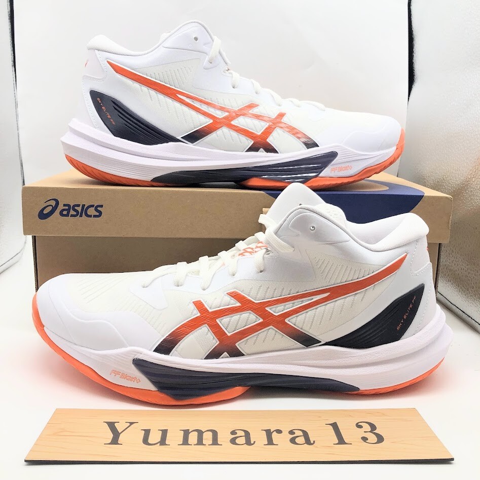 Asics Sky Elite FF MT 3 White/Nova Orange 1051A081-103 Men's Size