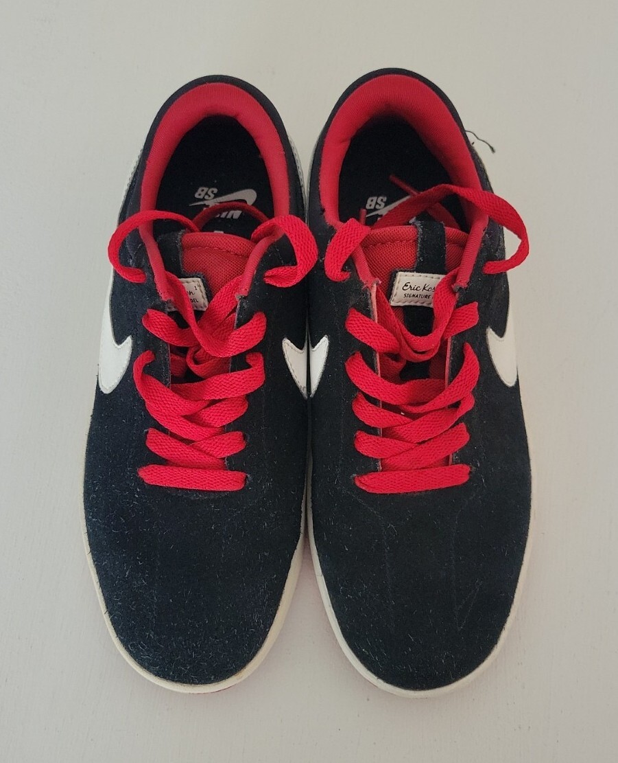 Nike SB Eric Koston 1 Signature Model White Red Black Leather