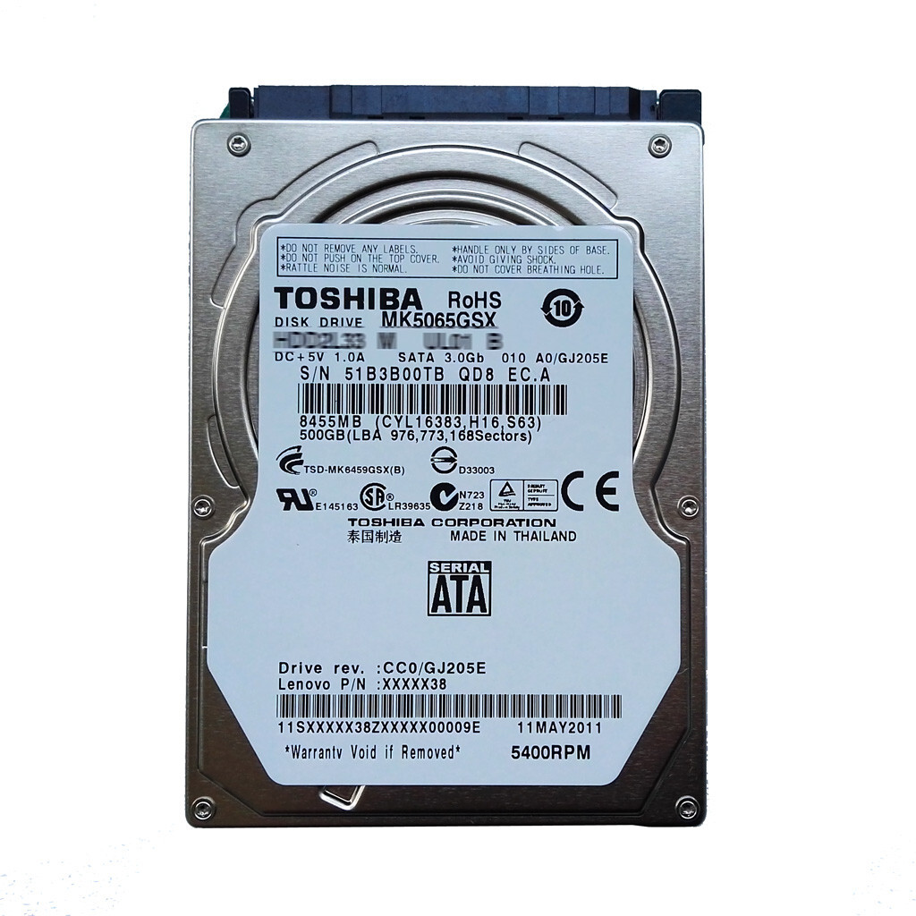 Toshiba MK5065GSX 500GB 5400RPM SATA 2.5