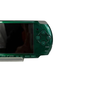 PSP 3000 Spirited Green Handheld Console w/ Charger Battery Memory