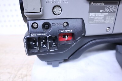 Used Vintage Panasonic Model WV-F565 Color TV Zoom Studio Camera