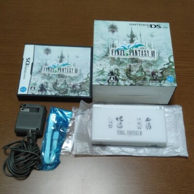 Final Fantasy III Crystal Edition Nintendo DS Lite Japan FF3 game