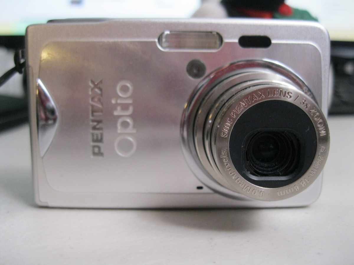 Pentax Digital Camera Optio S6 6.0MP Silver | eBay