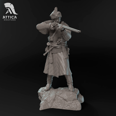 Colonel of the Zaporizhian Cossacks Kit Unassembled UNPAINTED