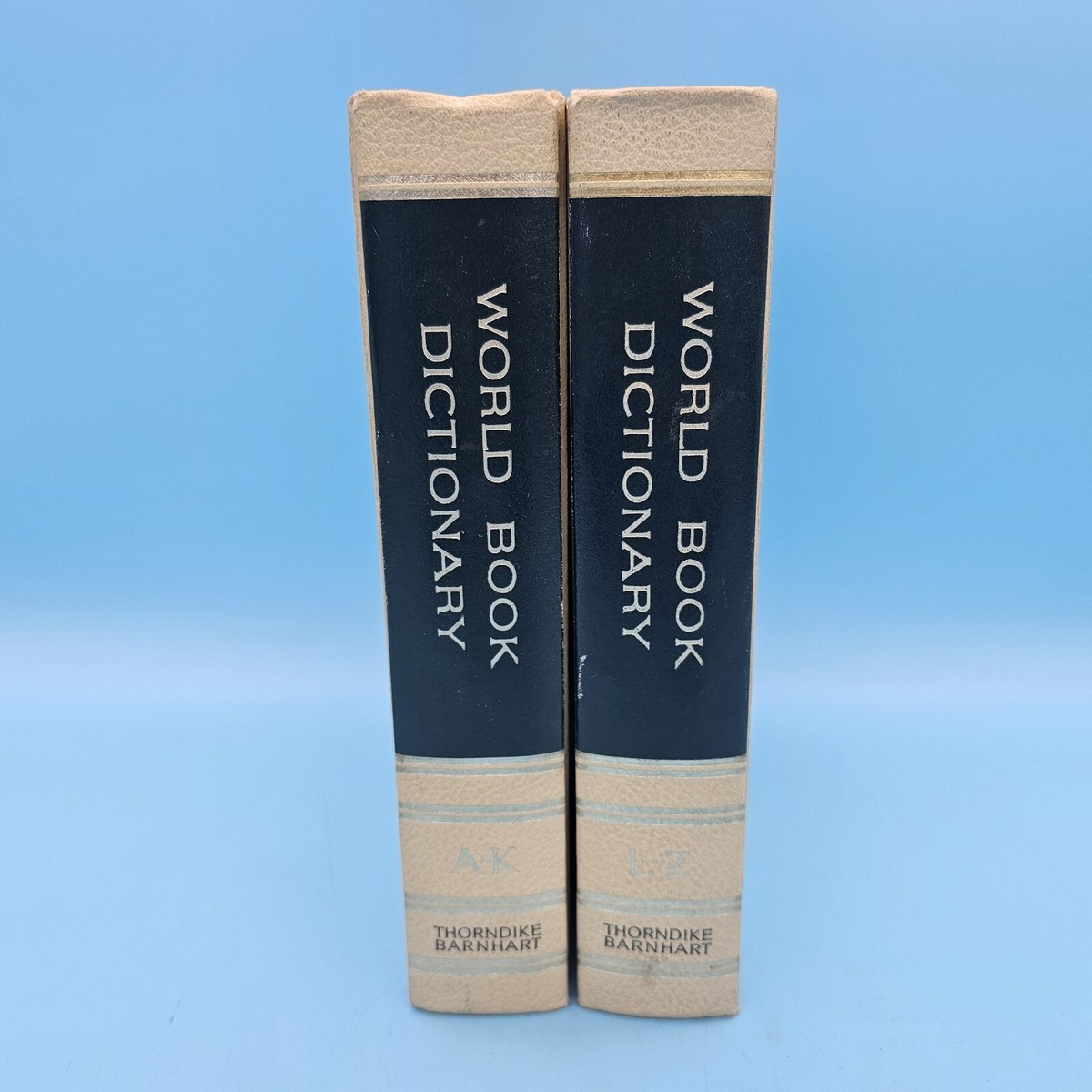 The World Book Encyclopedia Dictionary - 2 Volume Set A-K & L-Z