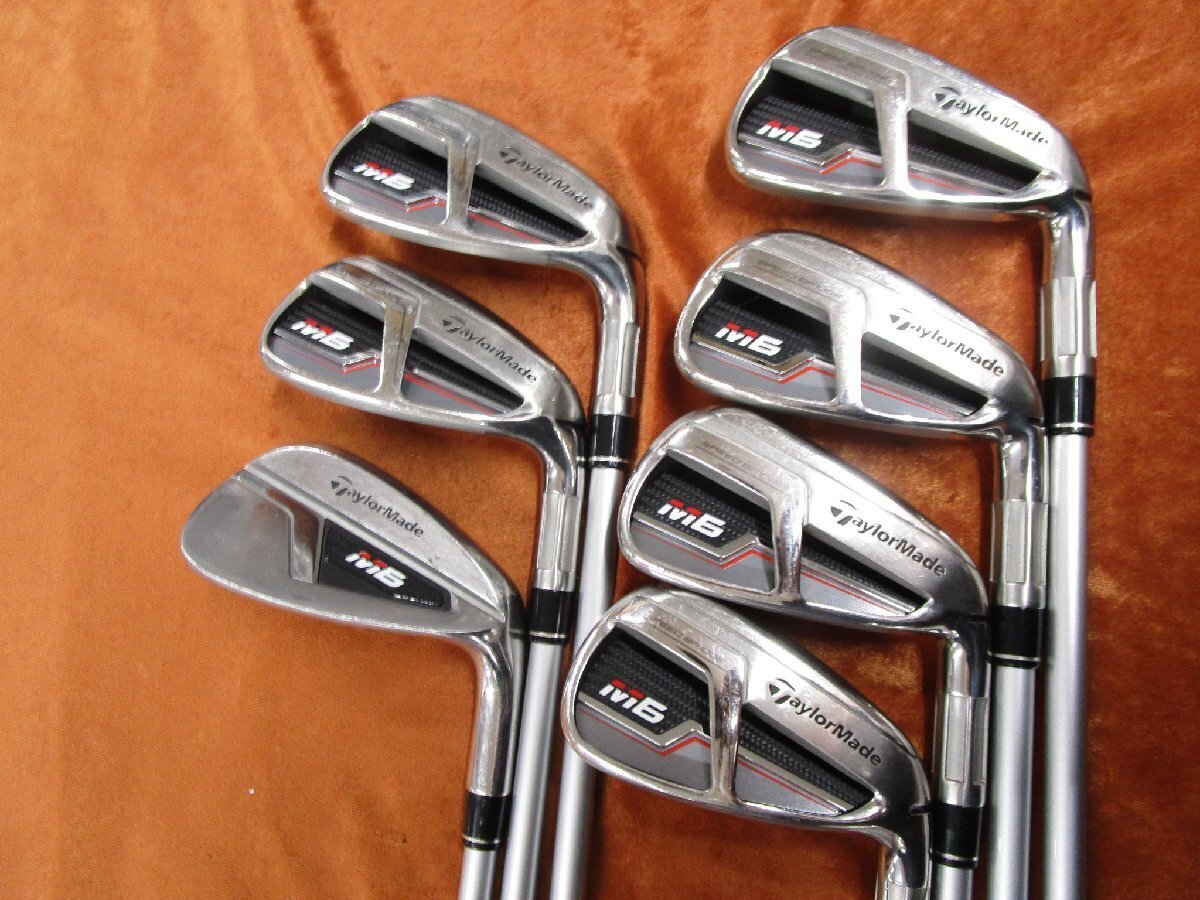 Golf Iron Set TaylorMade M6 FUBUKI TM6 (S) 7pcs 5-A JAPAN | eBay