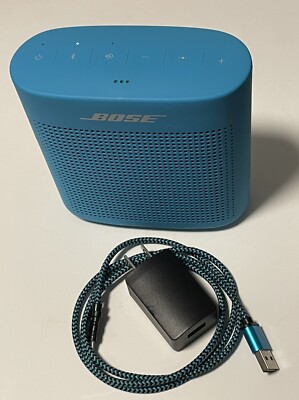 Bose SoundLink Color II Bluetooth Speaker-Aquatic Blue - W Charger