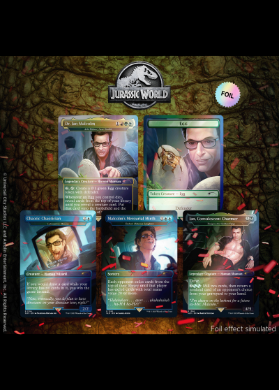 MTG Secret Lair x Jurassic World: Dr. Ian Malcolm Foil Edition BOX
