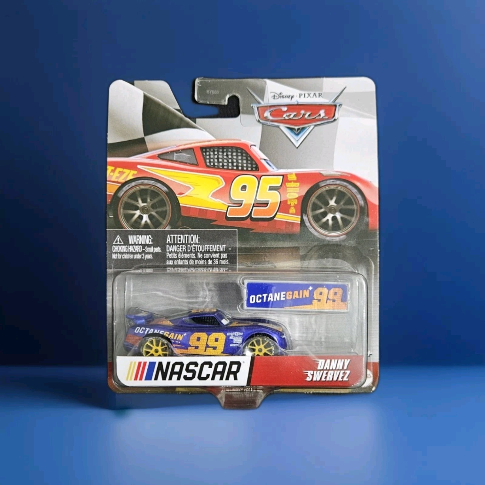 Disney Pixar Cars 2024 NASCAR #99 DANNY SWERVEZ OctaneGain - NEW