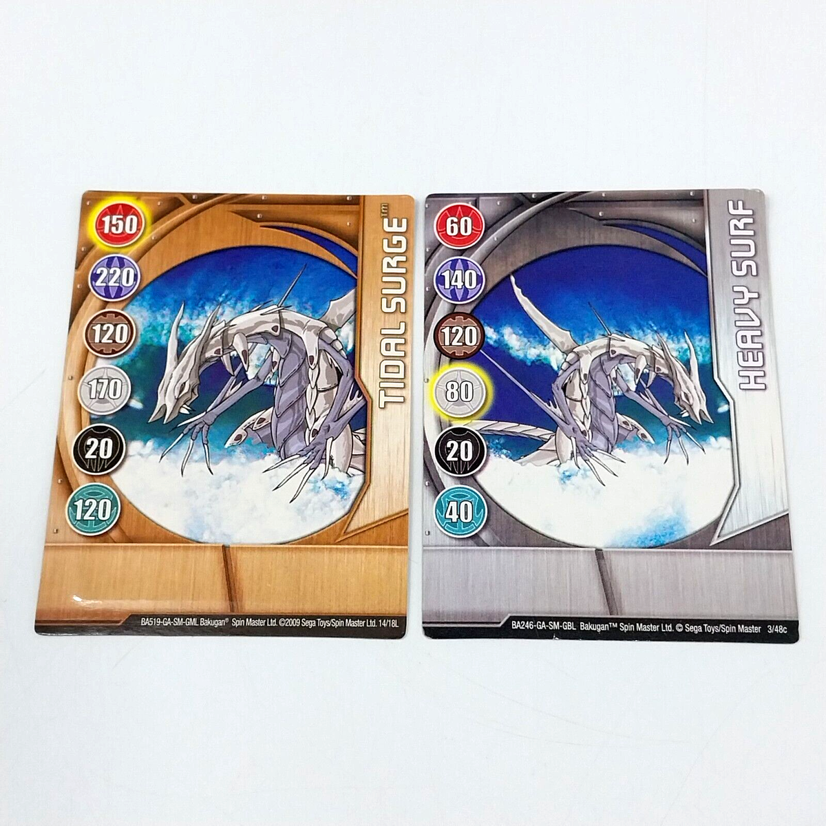 Bakugan Gate Cards Silent Naga 
