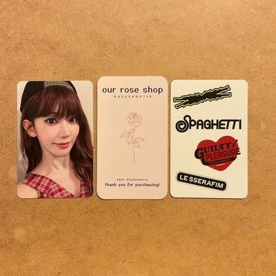 LE SSERAFIM Spaghetti 1st Single Album hello82 Popup Official