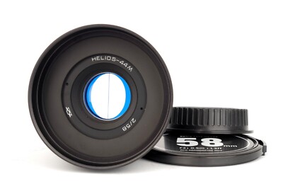 HELIOS 44 2/58mm Cine lens Canon EF mount *ANAMORPHIC BOKEH&FLARE