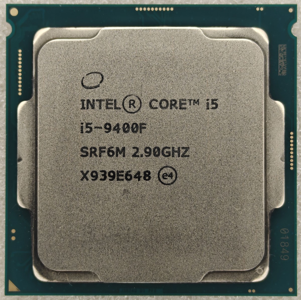 9th Gen Intel Core i5-9400F CPU 2.9GHz (Turbo 4.1GHz) LGA-1151
