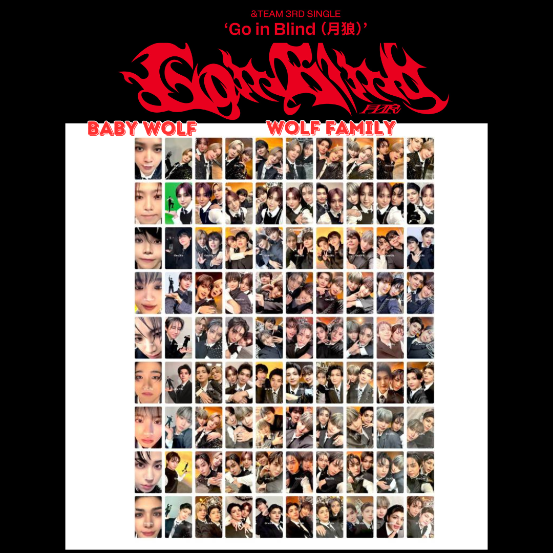 &TEAM 月狼 Go in Blind 3rd Single SOLO edition BABY WOLF FAMILY