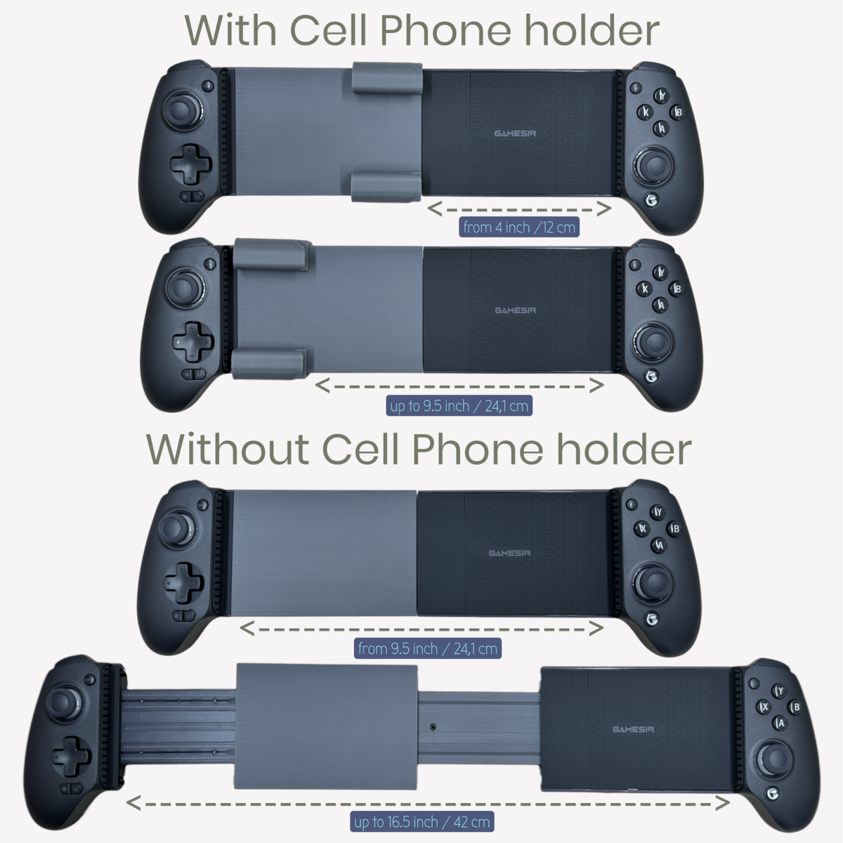 GameSir G8 PLUS Bluetooth (Controller+Kit+ROG Flow Z13's Holder+