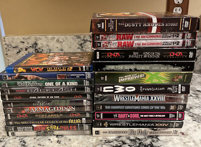 Lot Of 22 WWE Various Titles Collection DVD & Blu-ray WWF | eBay