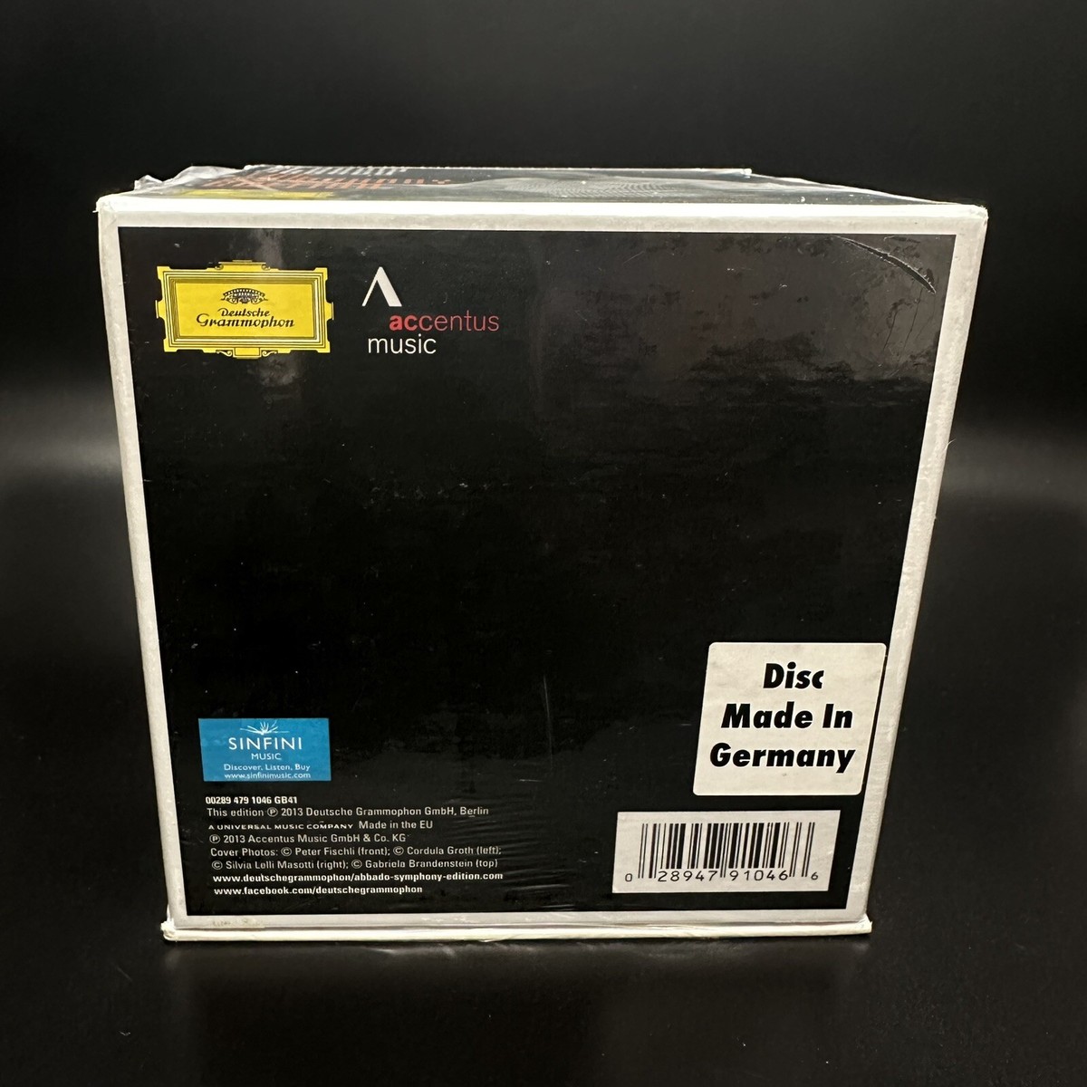 Claudio Abbado Symphony Edition [Deutsche Gramophone DG 41 CD Box