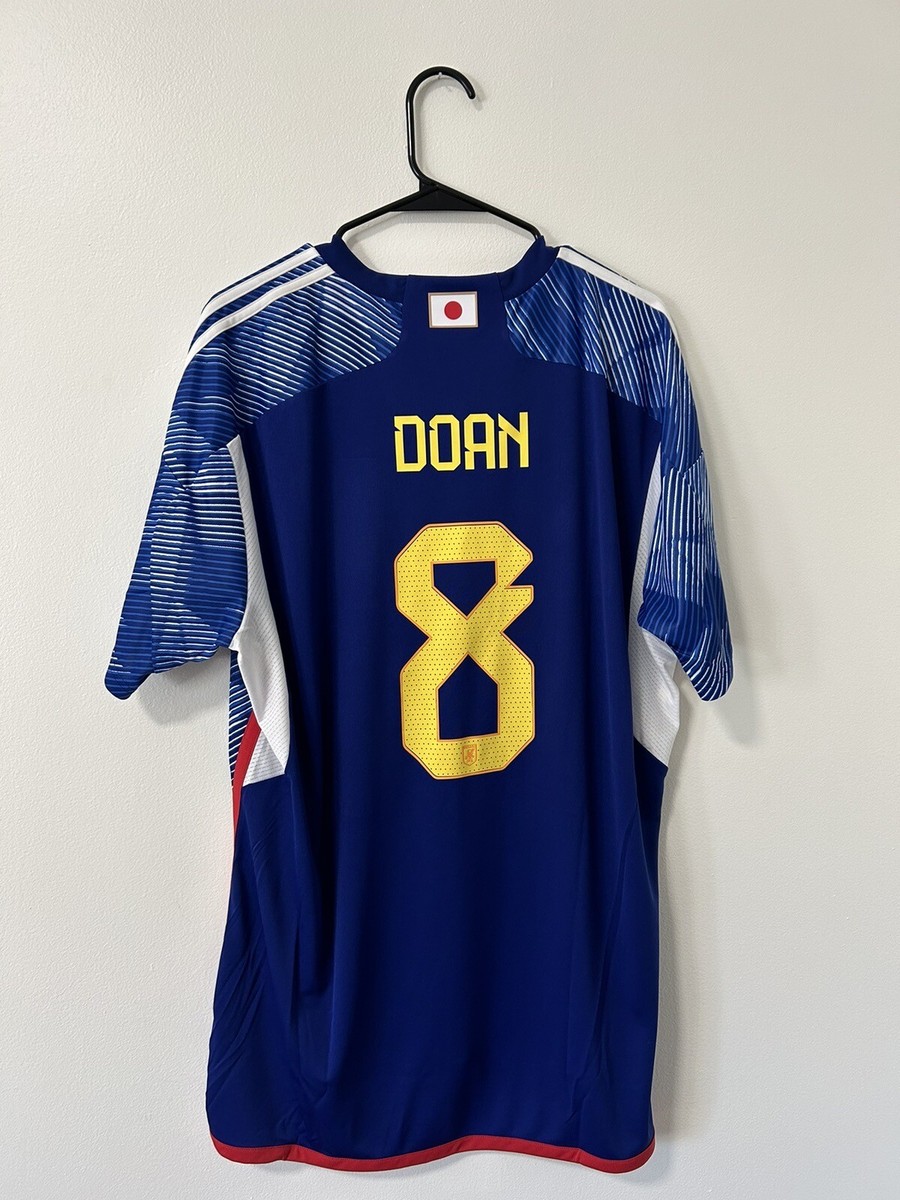 Dōan #8 Japan Home FIFA World Cup Qatar 2022 with patches | eBay