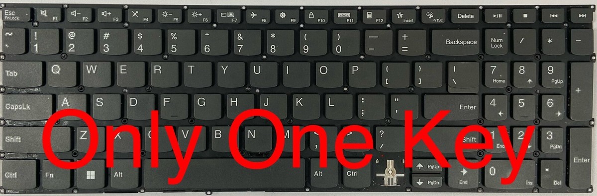 Lenovo IdeaPad 1 15ALC7 82R4(SN20W65168)US Keyboard One Key Cap +