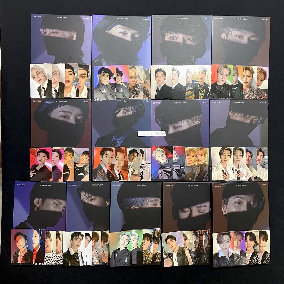 SEVENTEEN 9th mini album attacca carat ver. CD + binder +