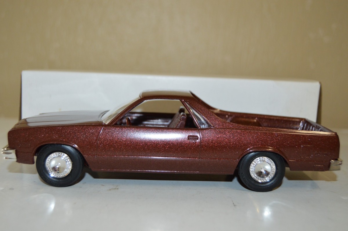 NOS MPC 1982 Chevrolet El Camino Dark Redwood Dealer Promo car +