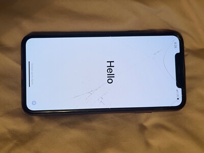 iPhone XS Max - 64 GB - Used cracked screen | eBay